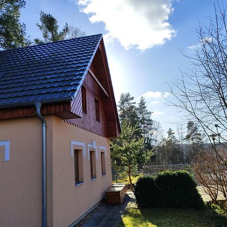 Chaty Kolodeje - Ubytovani U Reky V Soukromem Arealu-Orange Kolodeje nad Luznici Buitenkant foto
