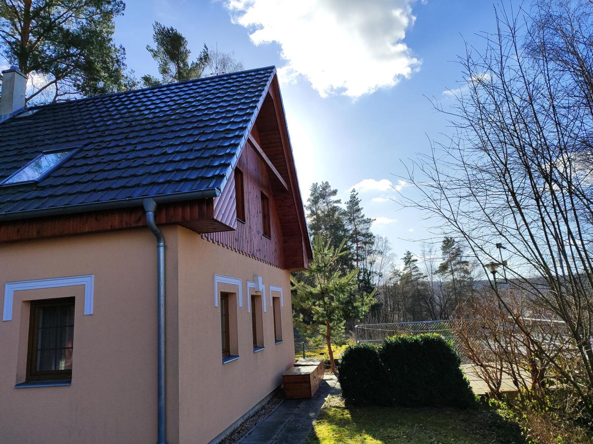 Chaty Kolodeje - Ubytovani U Reky V Soukromem Arealu-Orange Kolodeje nad Luznici Buitenkant foto