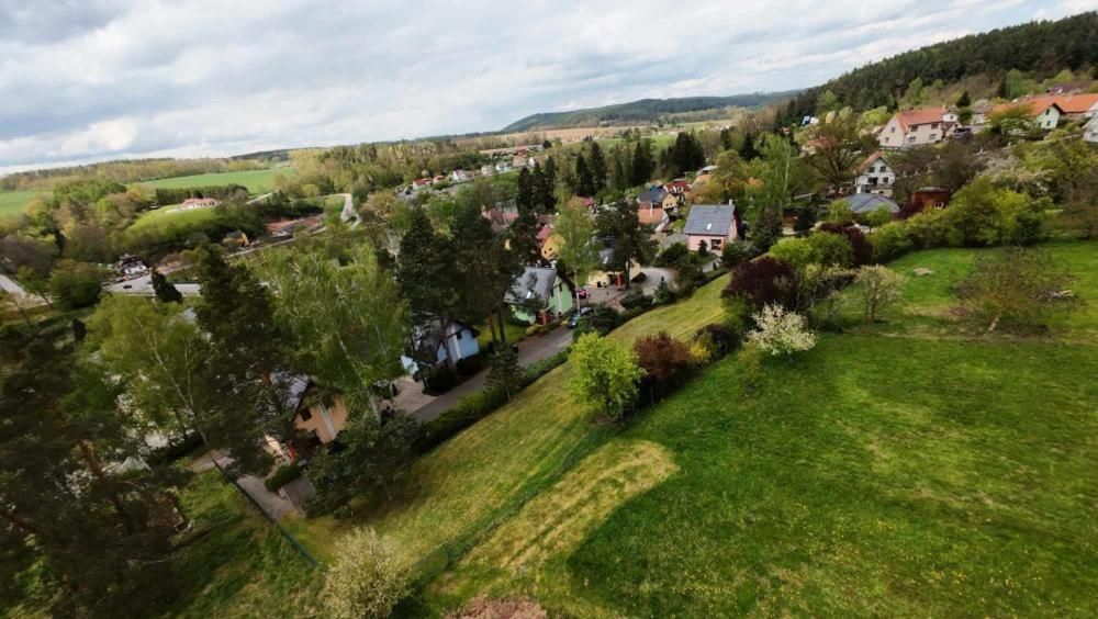 Chaty Kolodeje - Ubytovani U Reky V Soukromem Arealu-Orange Kolodeje nad Luznici Buitenkant foto
