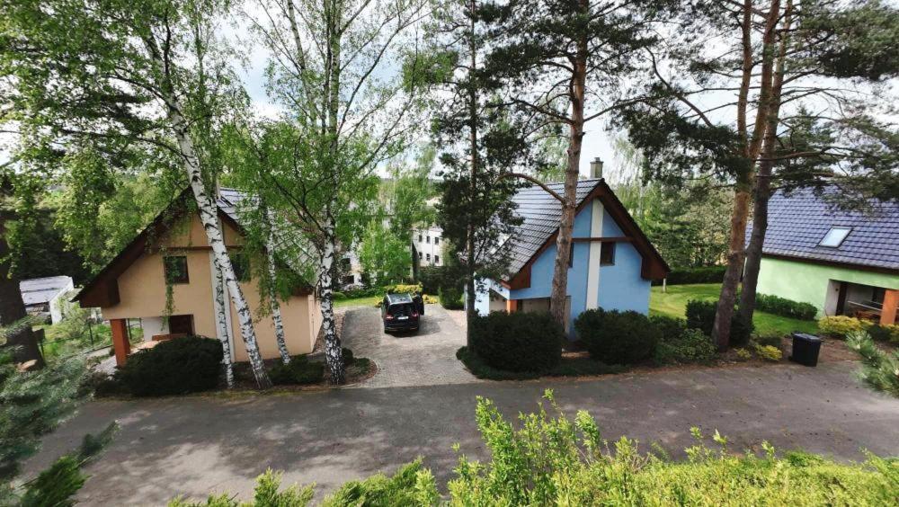 Chaty Kolodeje - Ubytovani U Reky V Soukromem Arealu-Orange Kolodeje nad Luznici Buitenkant foto